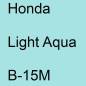 Preview: Honda, Light Aqua, B-15M.